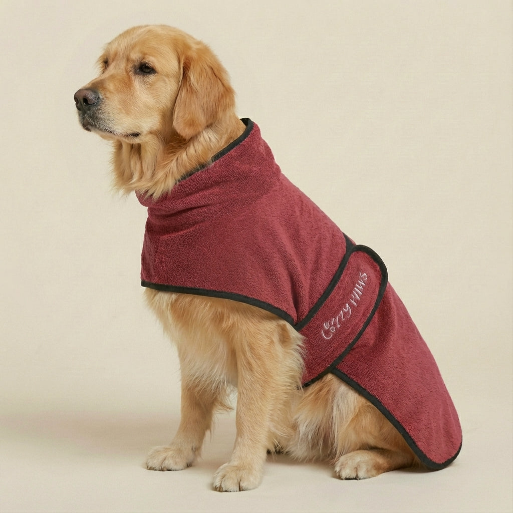 🐾 Peignoir de Bain pour Chien CozzyPaws – Doux, Chaud et Confortable 🐾 🐾 Peignoir de Bain pour Chien CozzyPaws – Doux, Chaud et Confortable 🐾