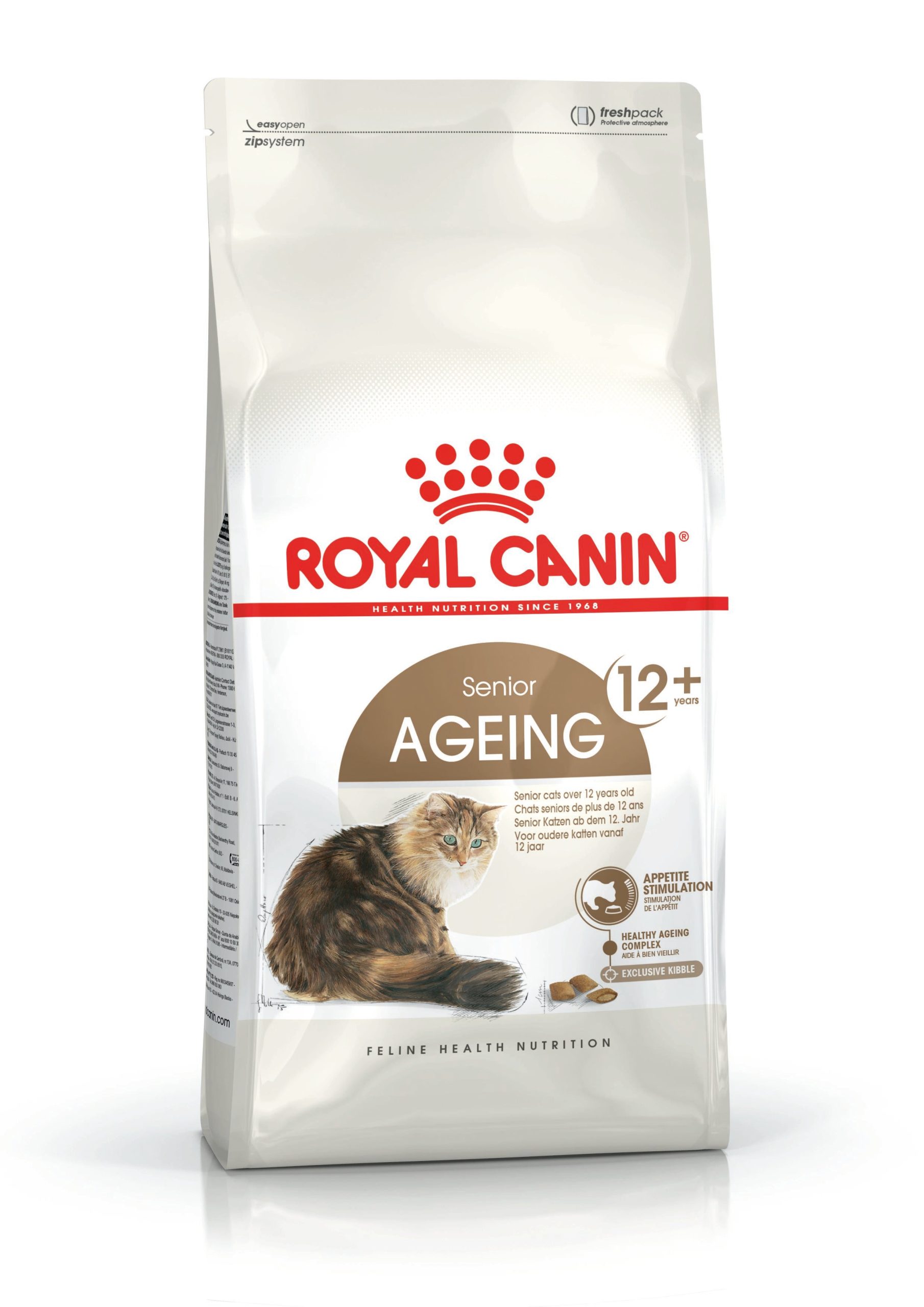 Royal Canin Ageing 12+ 2 Kg – Croquettes pour Chat Senior de Plus de 12 Ans