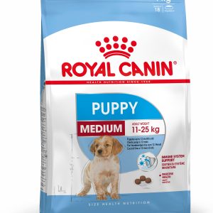 Royal Canin Medium Puppy 4 kg – Croquettes pour Chiot Race Moyenne