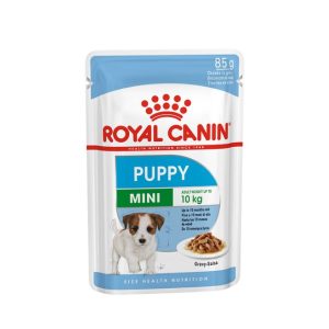 Royal Canin Mini Puppy 85 g – Pâtée en Sauce pour Chiot Petite Race