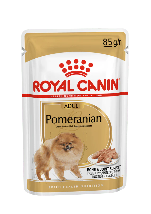 Royal Canin Pomeranian Adult 85 g – Pâtée pour Spitz Nain