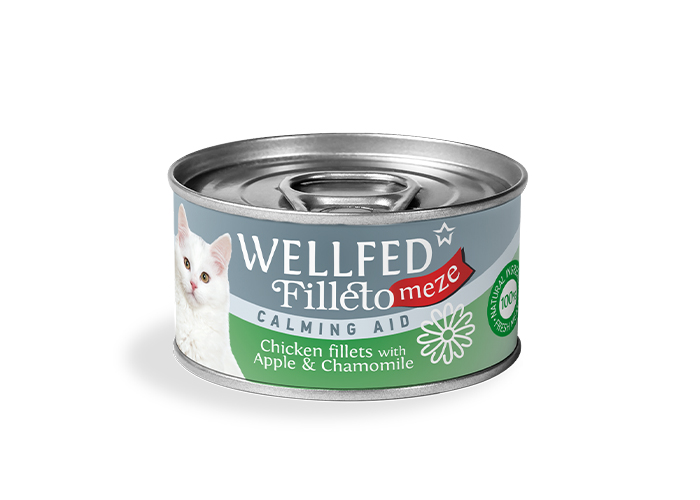 WELLFED Filletto Meze Calming Aid Poulet, Pomme & Camomille – 70 g