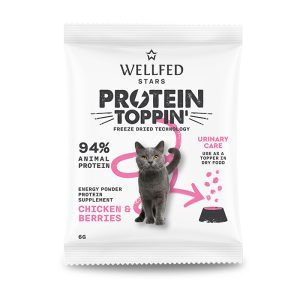 WELLFED Protein Toppin Urinary Aid Poulet & Baies – 6 g