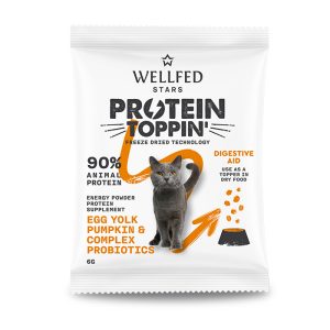 WELLFED Protein Toppin Digestive Œuf, Citrouille & Probiotiques – 6 g