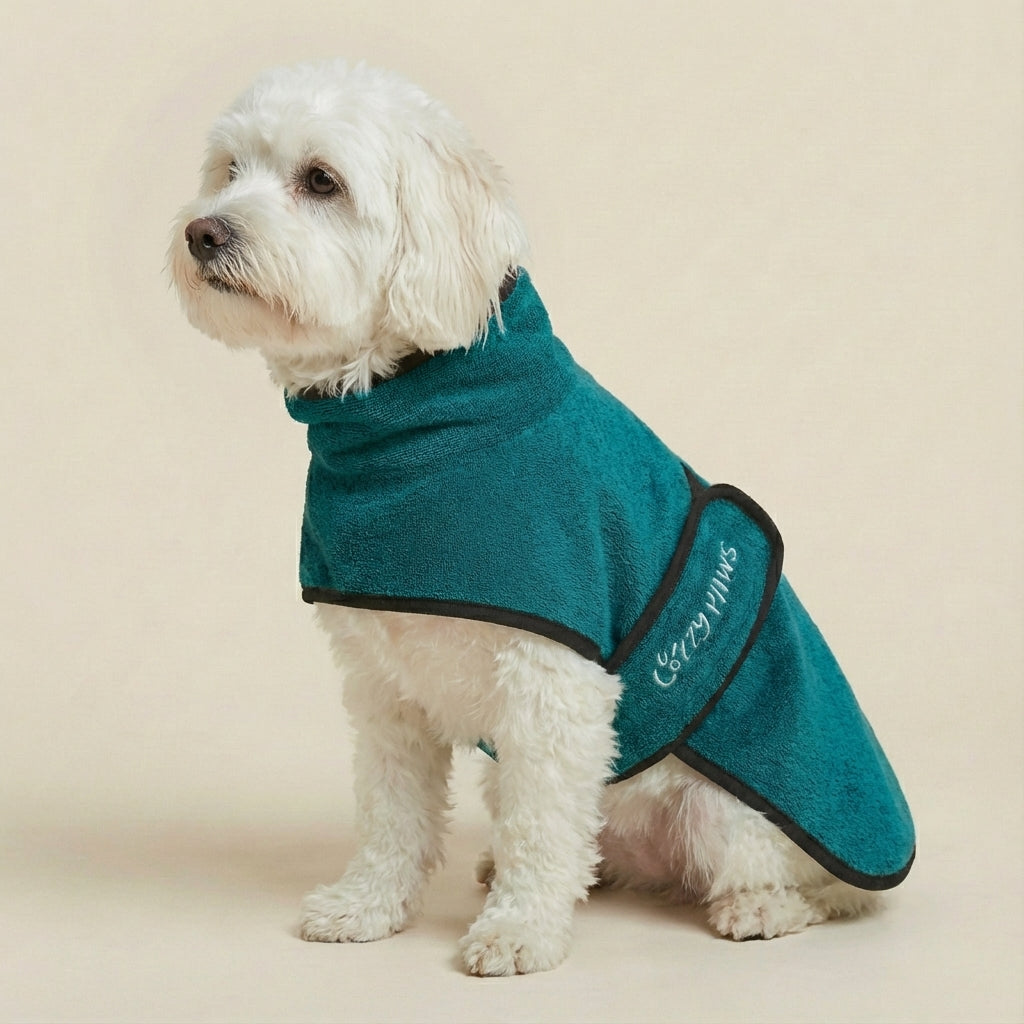 🐾 Peignoir de Bain pour Chien CozzyPaws – Doux, Chaud et Confortable 🐾 🐾 Peignoir de Bain pour Chien CozzyPaws – Doux, Chaud et Confortable 🐾