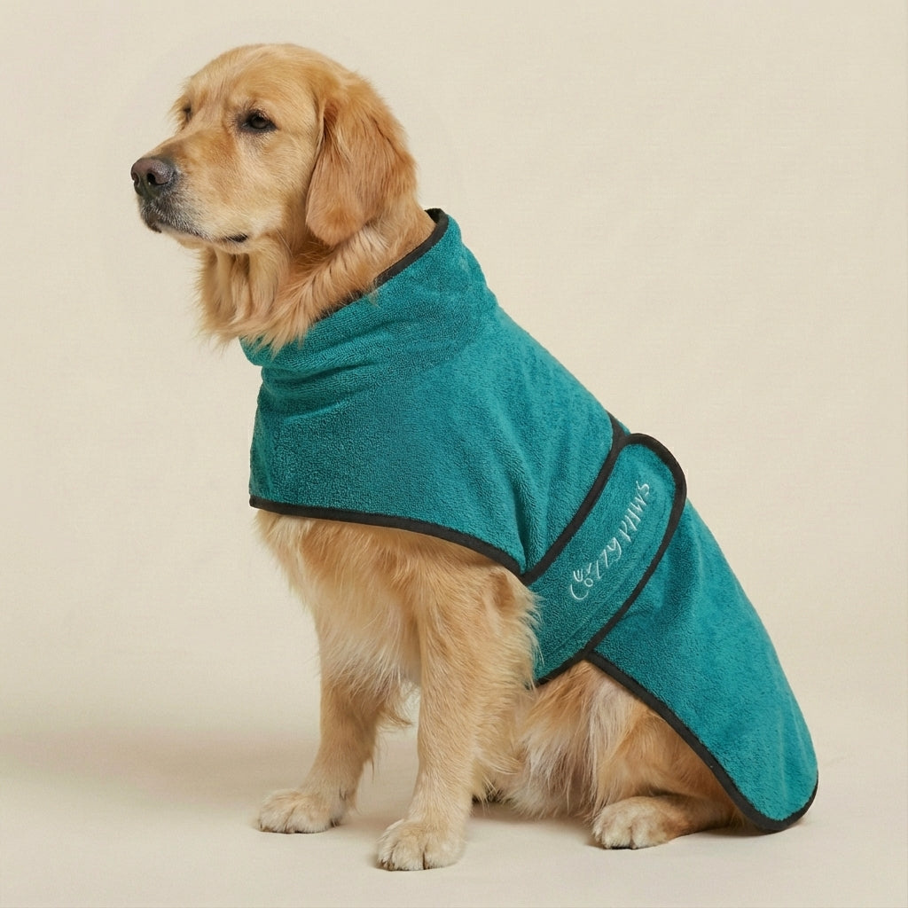🐾 Peignoir de Bain pour Chien CozzyPaws – Doux, Chaud et Confortable 🐾 🐾 Peignoir de Bain pour Chien CozzyPaws – Doux, Chaud et Confortable 🐾