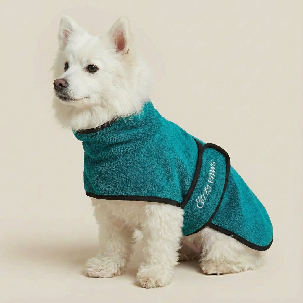 🐾 Peignoir de Bain pour Chien CozzyPaws – Doux, Chaud et Confortable 🐾 🐾 Peignoir de Bain pour Chien CozzyPaws – Doux, Chaud et Confortable 🐾
