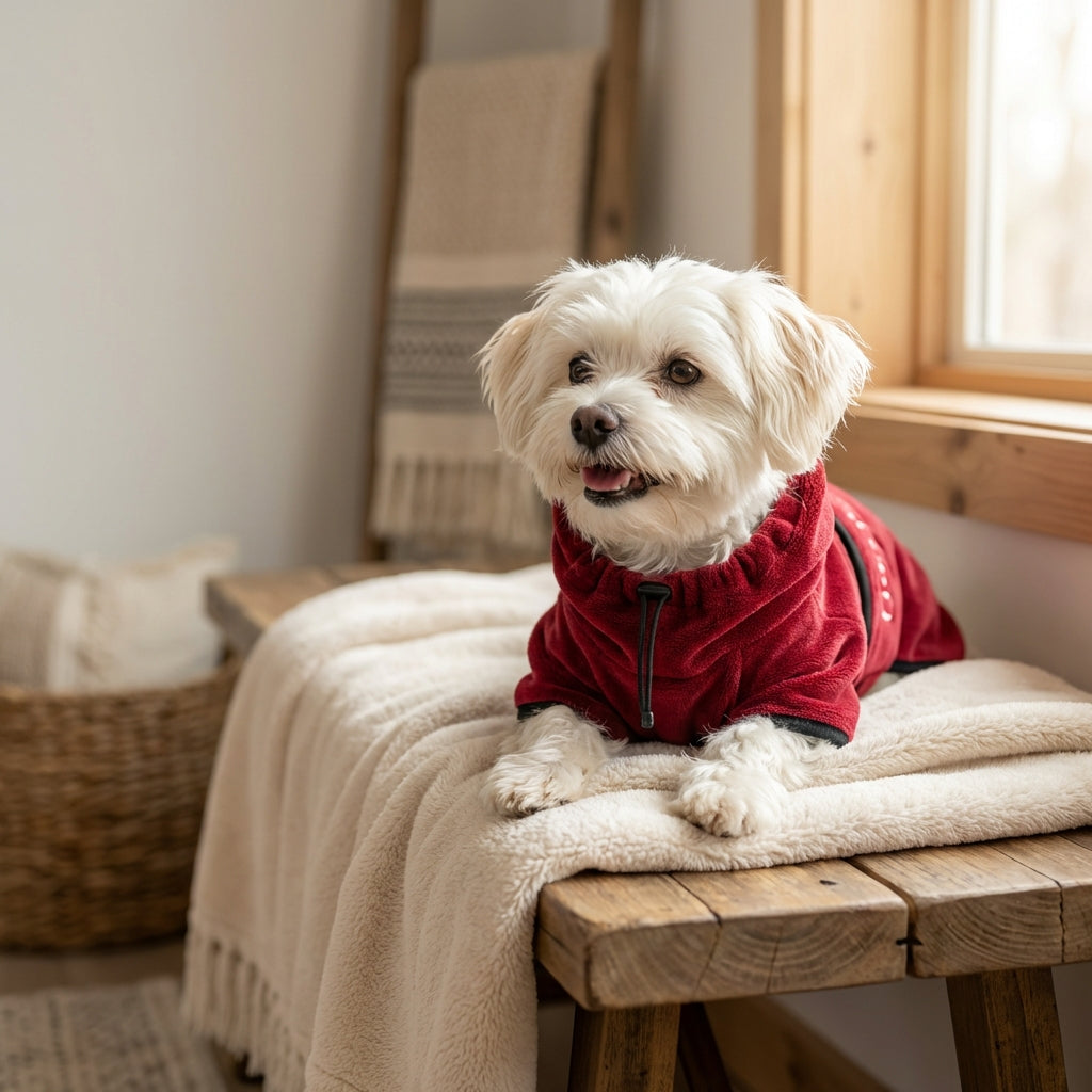 🐾 Peignoir de Bain pour Chien CozzyPaws – Doux, Chaud et Confortable 🐾 🐾 Peignoir de Bain pour Chien CozzyPaws – Doux, Chaud et Confortable 🐾