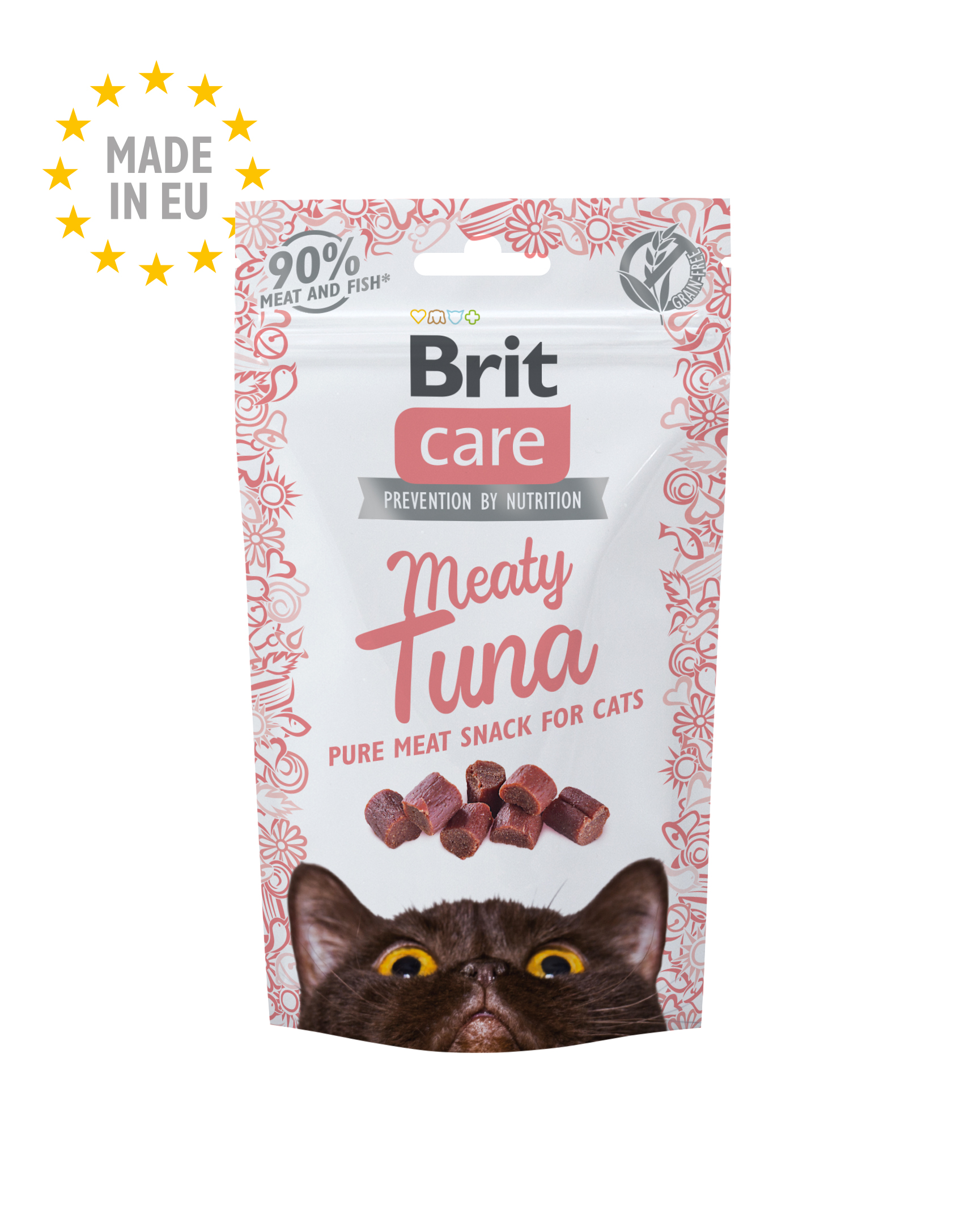 Brit Care Cat Snack Meaty Tuna friandise au thon pour chat 50 g