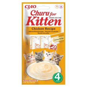 CHURU friandise Kitten (chaton) en purée Poulet