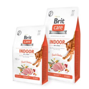 Brit Care Cat Indoor Anti-Stress Grain-Free 2 kg