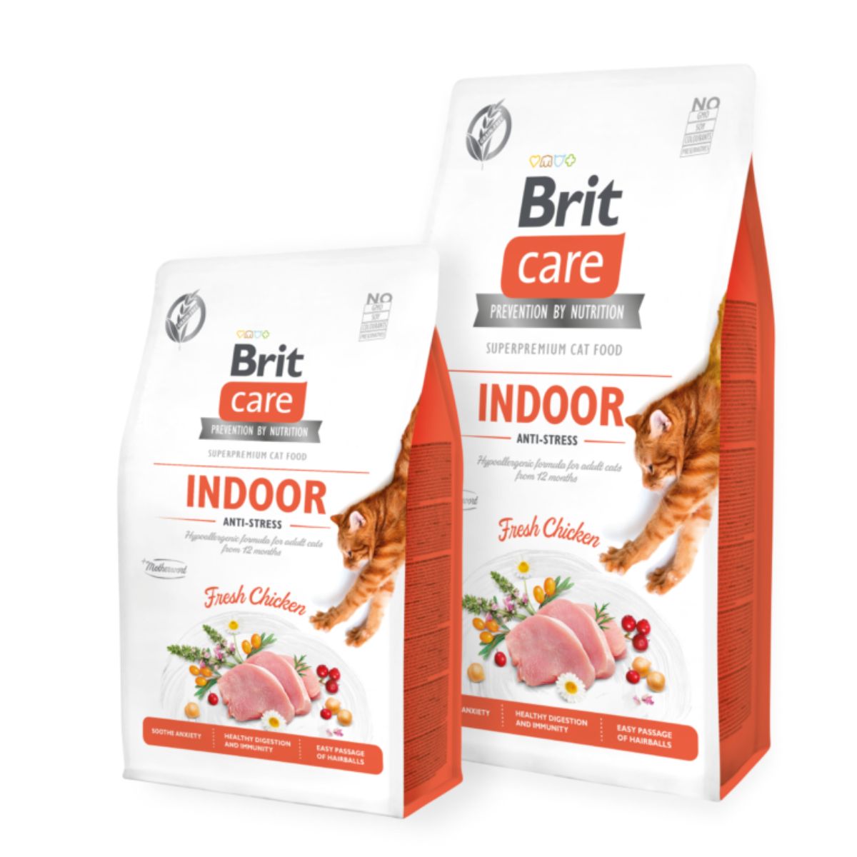 Brit Care Cat Indoor Anti-Stress Grain-Free 2 kg