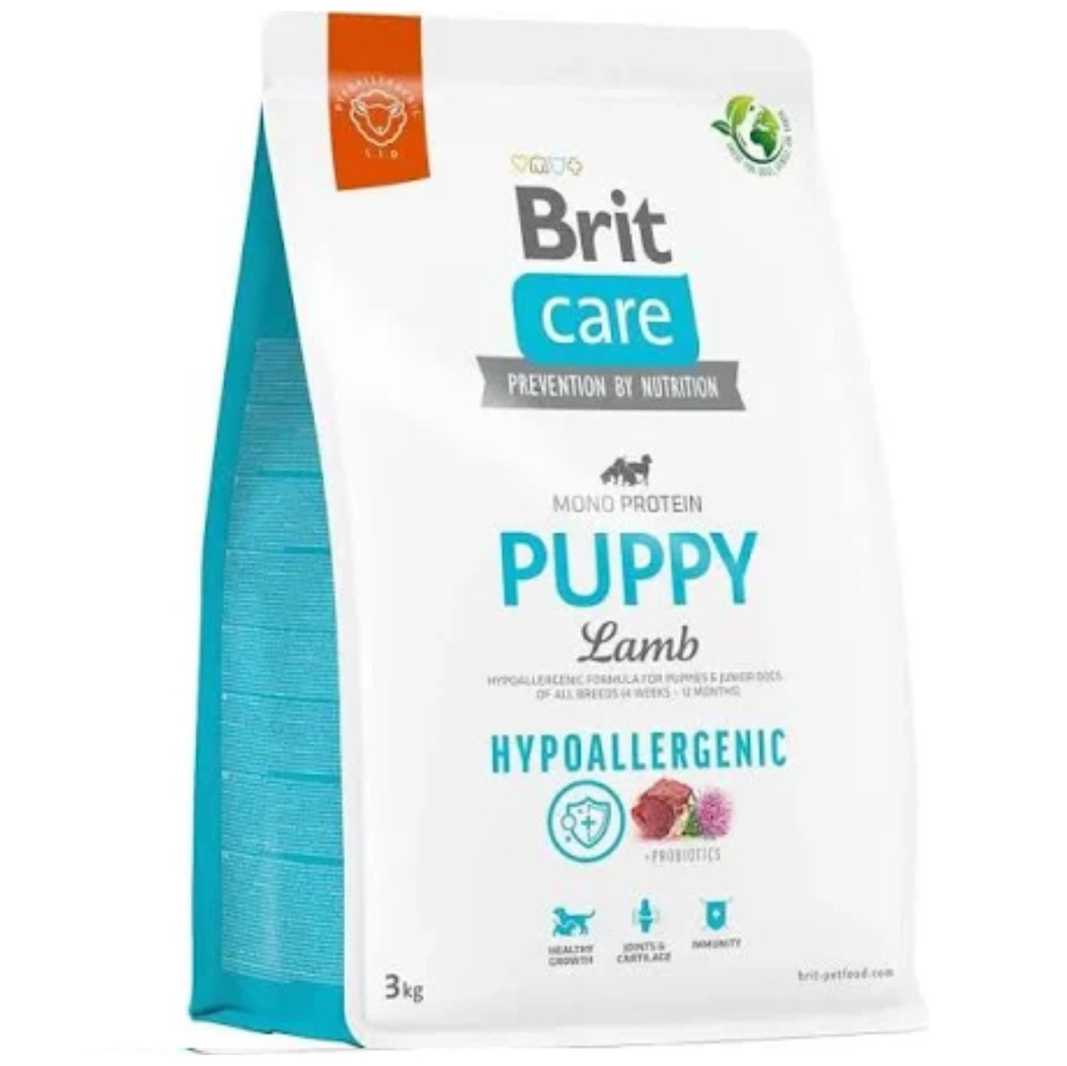 Brit Care Hypoallergenic Puppy Agneau & Riz 3 kg