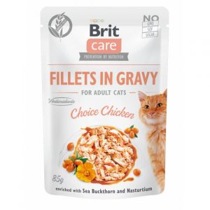 Brit Care Filets de Poulet pour Chat Adulte 85 g