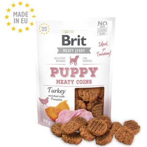 Brit Meat Jerky Snack : Pièces de Dinde Charnues (80g)