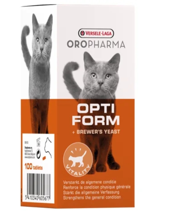 Complément alimentaire Chat Opti Form OROPHARMA (100 comprimés)