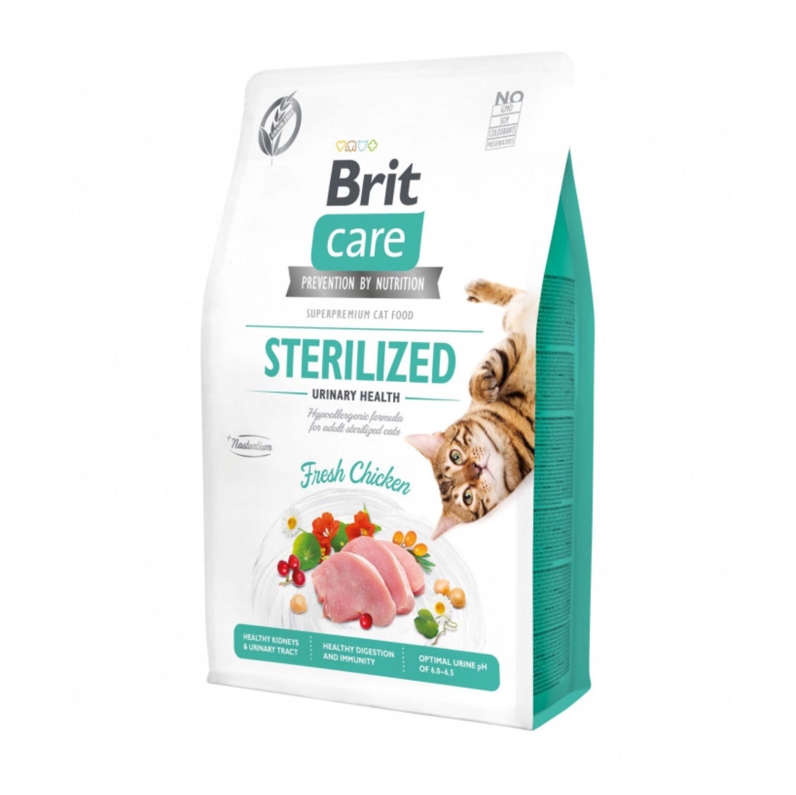 Brit Care Cat Sterilized Urinary Health Sans Céréales