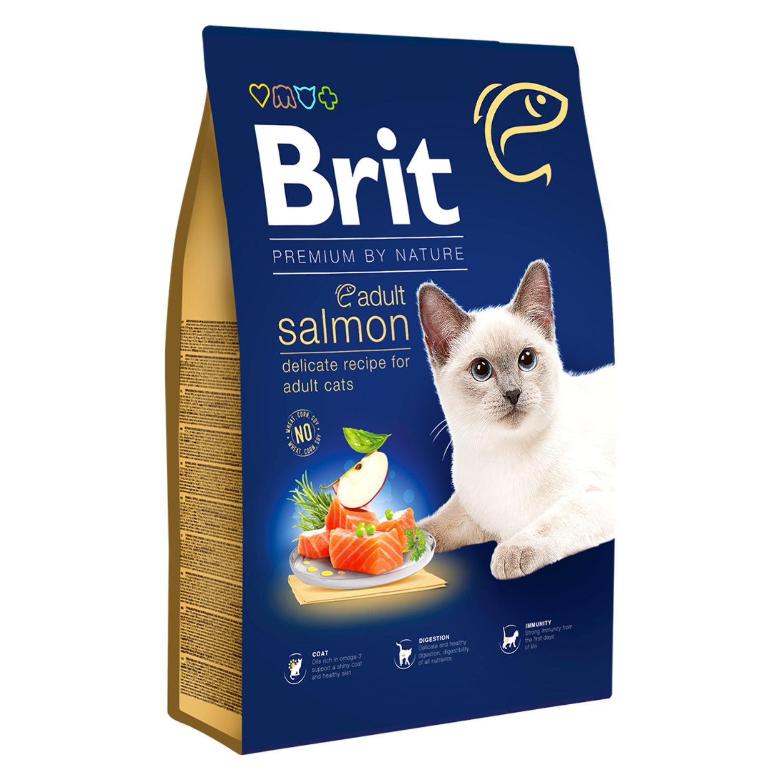 Brit Premium Cat Adult Salmon