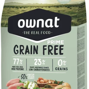 Ownat Grain Free Prime Adult Poulet & Dinde Chien 3–12 kg