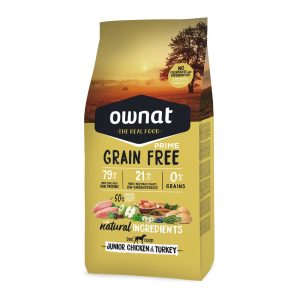 Ownat Grain Free Prime Junior Poulet & Dinde Chien 3 kg