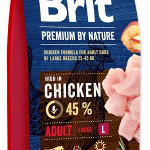 Brit Premium by Nature Adult Large Poulet Chien 3–15 kg