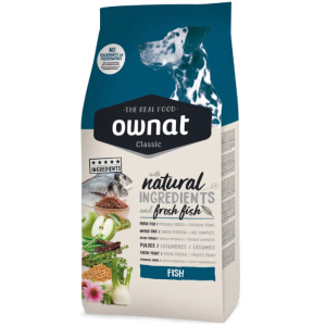 Ownat Classic Fish 20 kg – Croquettes au Poisson pour Chien