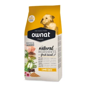 Ownat Classic Lamb & Rice 20 kg – Croquettes Chien Adulte
