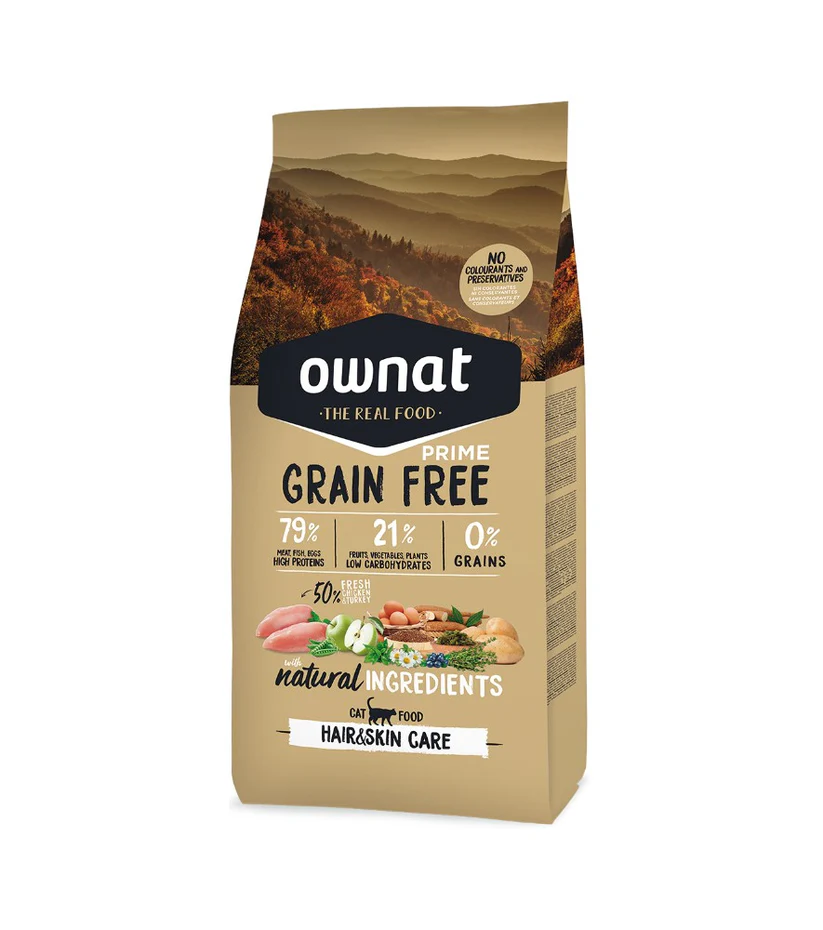 Ownat Grain Free Prime Hair and Skin 3kg