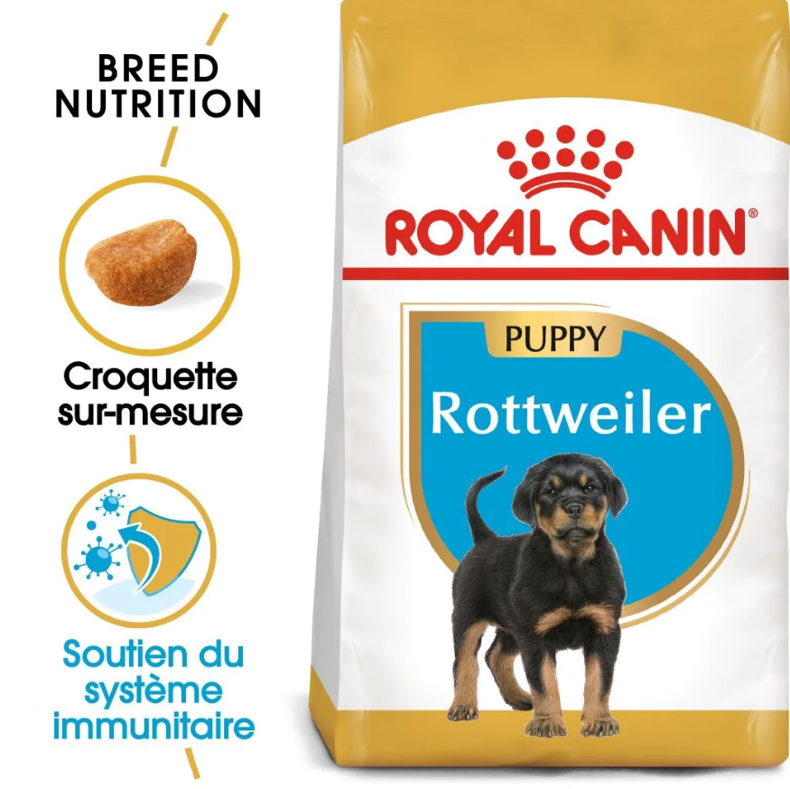 Royal Canin Rottweiler Puppy 12 kg – Croquettes pour Chiot