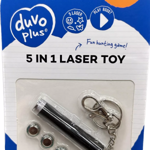 Jouet Interactif Lanceur de Croquettes + Laser