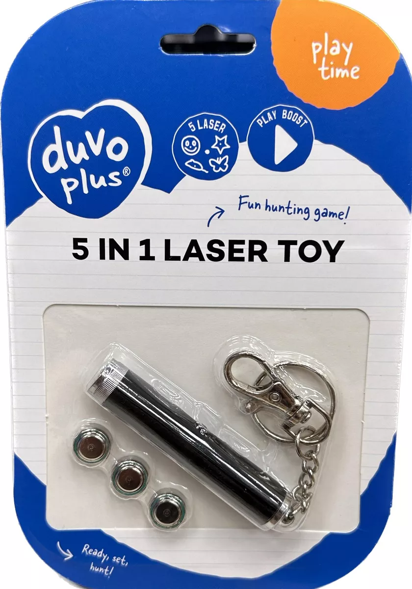 Jouet Interactif Lanceur de Croquettes + Laser