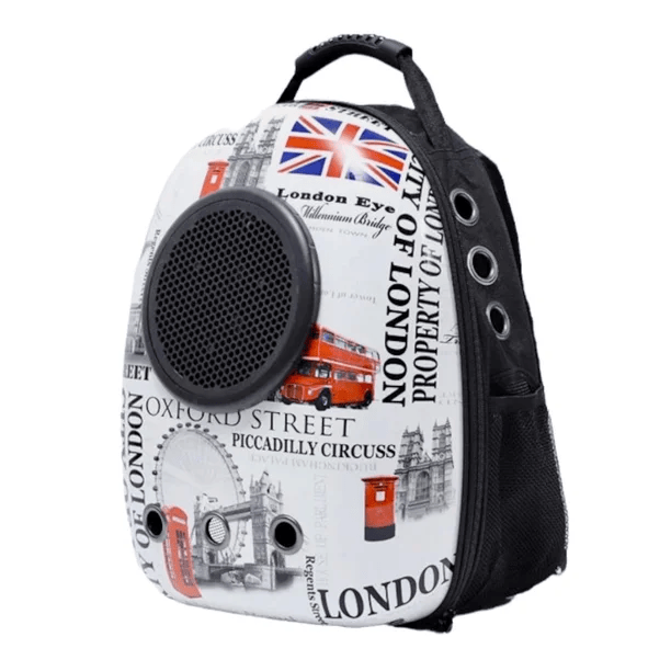 Sac de Transport Transparent pour Chat et Petit Chien