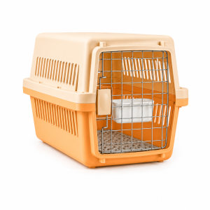 Cage de Transport avec Ouverture Haute pour Chat et Petit Chien