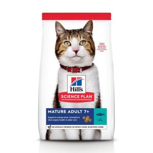 Hill's Science Plan Mature Adult 7+ au thon pour chat senior 1,5 kg
