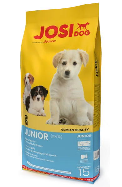 JosiDog Junior 15 kg – Croquettes pour jeune chien