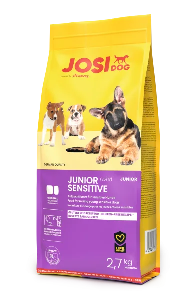 JosiDog Junior Sensitive 2.7 kg – Croquettes pour jeune chien