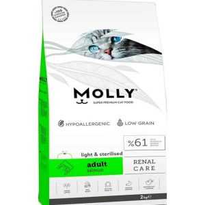 Molly Renal Care Light & Sterilised Saumon 2 kg