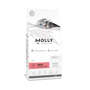 Molly Shiny Hair Crevette & Saumon 2 kg