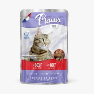 Les Repas Plaisir Émincés Bœuf & Dinde en Sauce 100 g