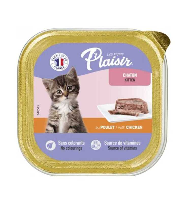 Les Repas Plaisir Chaton Poulet 100 g