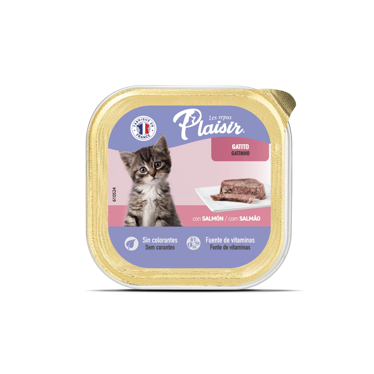 Les Repas Plaisir Chaton Saumon 100 g