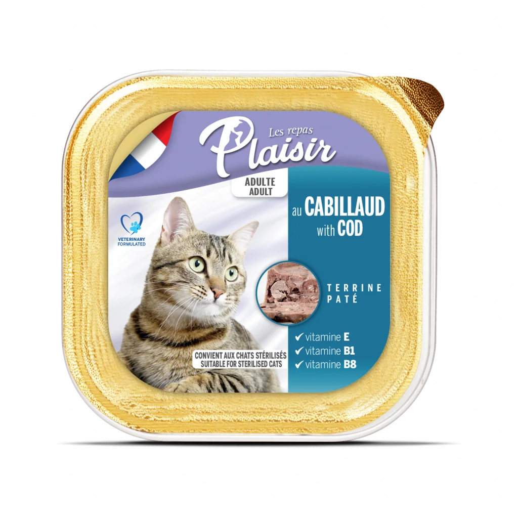 Les Repas Plaisir Pâté Cabillaud 100 g