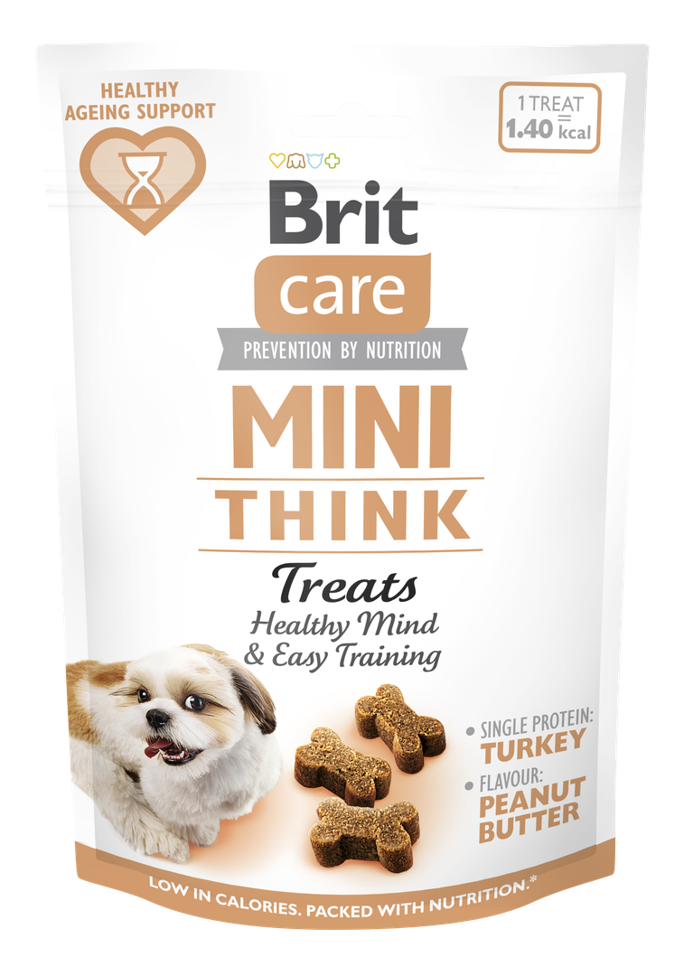 Brit Care Mini Treats Think friandise pour petit chien 50 g