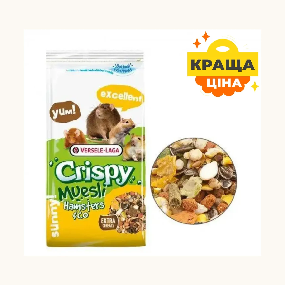 Versele-Laga Crispy Muesli Hamster & Co