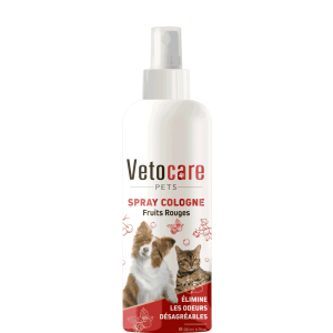 VetoCare Spray Cologne Fruits Rouges Chien et Chat 200 ml