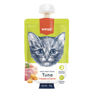Wanpy Tasty Meat – Thon, Poulet & Carotte