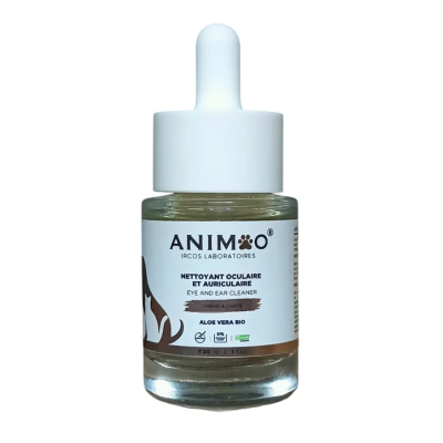Nettoyant Oculaire et Auriculaire ANIMOO 30 ml pour chien et chat