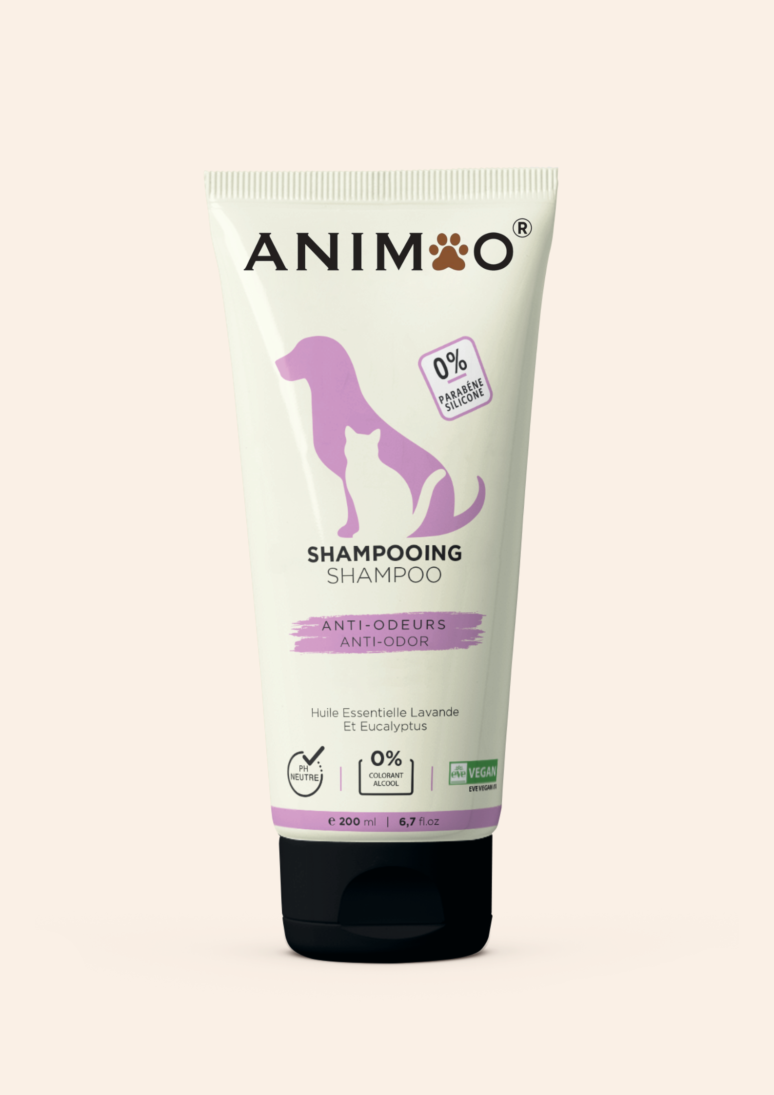 Shampooing Anti-Odeur ANIMOO 200 ml