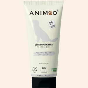 Shampooing Pelage Blanc ANIMOO 200 ml