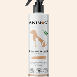Spray Antiparasitaire ANIMOO 250 ml pour chien et chat